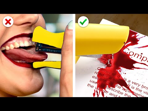 Prank Wars! 10 Funny Back to School Pranks and Other School Hacks