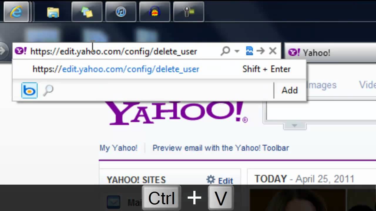 why are my yahoo emails deleted