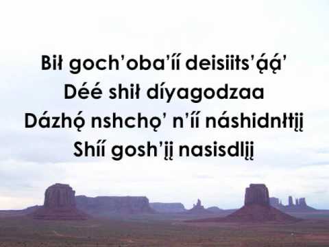 Amazing Grace (Lyrics in the Apache Language)