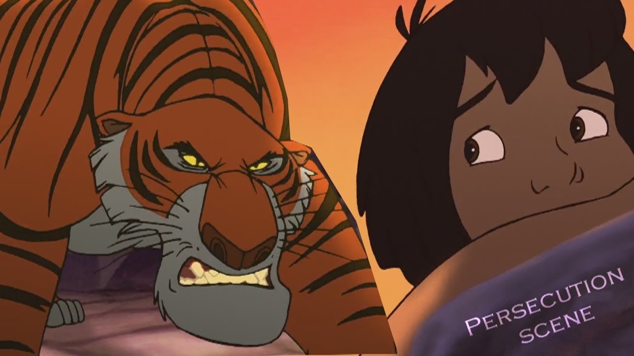 The Jungle Book Baloo Vs Shere Khan & The Battle. 
