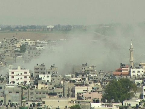 After five days of continuous fighting, Israel has widened its air assault against Hamas as the Palestinians say their death toll rose to over 125 on Saturday. (July 12)

Subscribe for more Breaking News: http://smarturl.it/AssociatedPress
Get updates and more Breaking News here: http://smarturl.it/APBreakingNews

The Associated Press is the essential global news network, delivering fast, unbiased news from every corner of the world to all media platforms and formats.
AP\'s commitment to independent, comprehensive journalism has deep roots. Founded in 1846, AP has covered all the major news events of the past 165 years, providing high-quality, informed reporting of everything from wars and elections to championship games and royal weddings. AP is the largest and most trusted source of independent news and information.
Today, AP employs the latest technology to collect and distribute content - we have daily uploads covering the latest and breaking news in the world of politics, sport and entertainment. Join us in a conversation about world events, the newsgathering process or whatever aspect of the news universe you find interesting or important. Subscribe: http://smarturl.it/AssociatedPress

http://www.ap.org/
https://plus.google.com/+AP/
https://www.facebook.com/APNews
https://twitter.com/AP