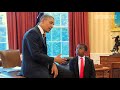 Kid President meets the President of the United States of America