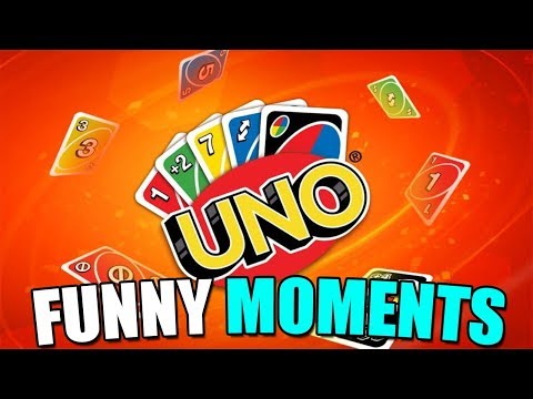 Fighting for cards!! - UNO FUNNY MOMENTS