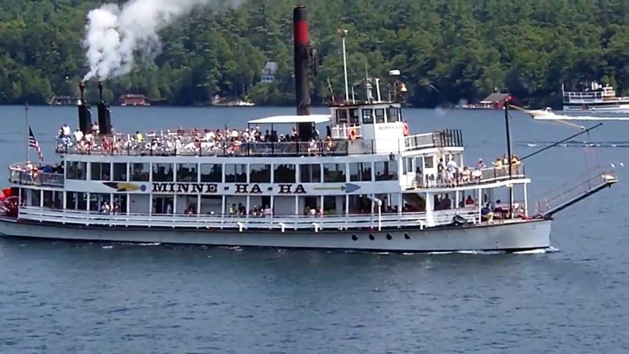 The MinnieHaHa Playing a Song Past Surfside, Lake NY YouTube
