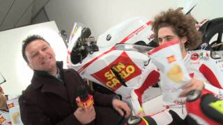 Backstage Simoncelli e Aoyama 2011