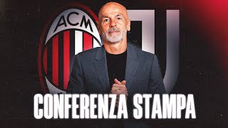 #MilanJuve | Mister Pioli in conferenza stampa