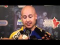 2012 Tim Hortons Brier Draw 8 Media Scrum