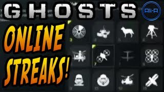 GHOSTS Killstreaks - MOAB / Nuke? - Specialist, Assault and Support Streaks! - (Call of Duty Ghost)