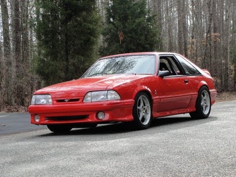 93 MUSTANG COBRA BAD ASS VORTECH SUPERCHARGER FOX BODY freakineagle 1835