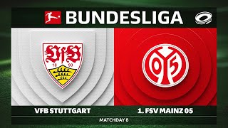 VfB Stuttgart vs. 1. FSV Mainz 05 | Matchday 8 — Bundesliga 2025/26
