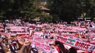 Himno del Centenario en la Fan Zone de Turín