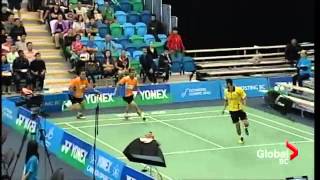 maneepong jongjit bodin issara fight at 2013 YONEX Canada Open