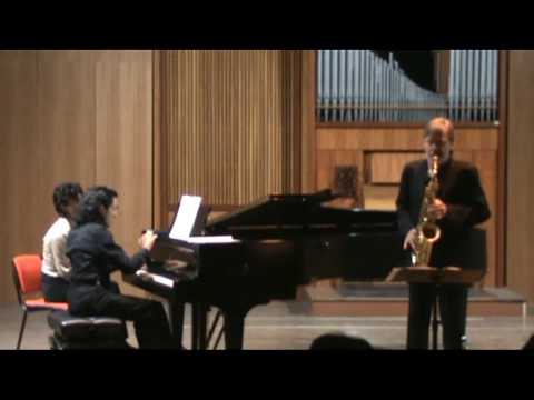 HINDEMITH Sonata for sax and piano - part III