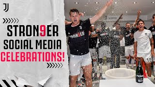📱🎉?? How the Juventus Players Celebrated on Social Media! | #Stron9er