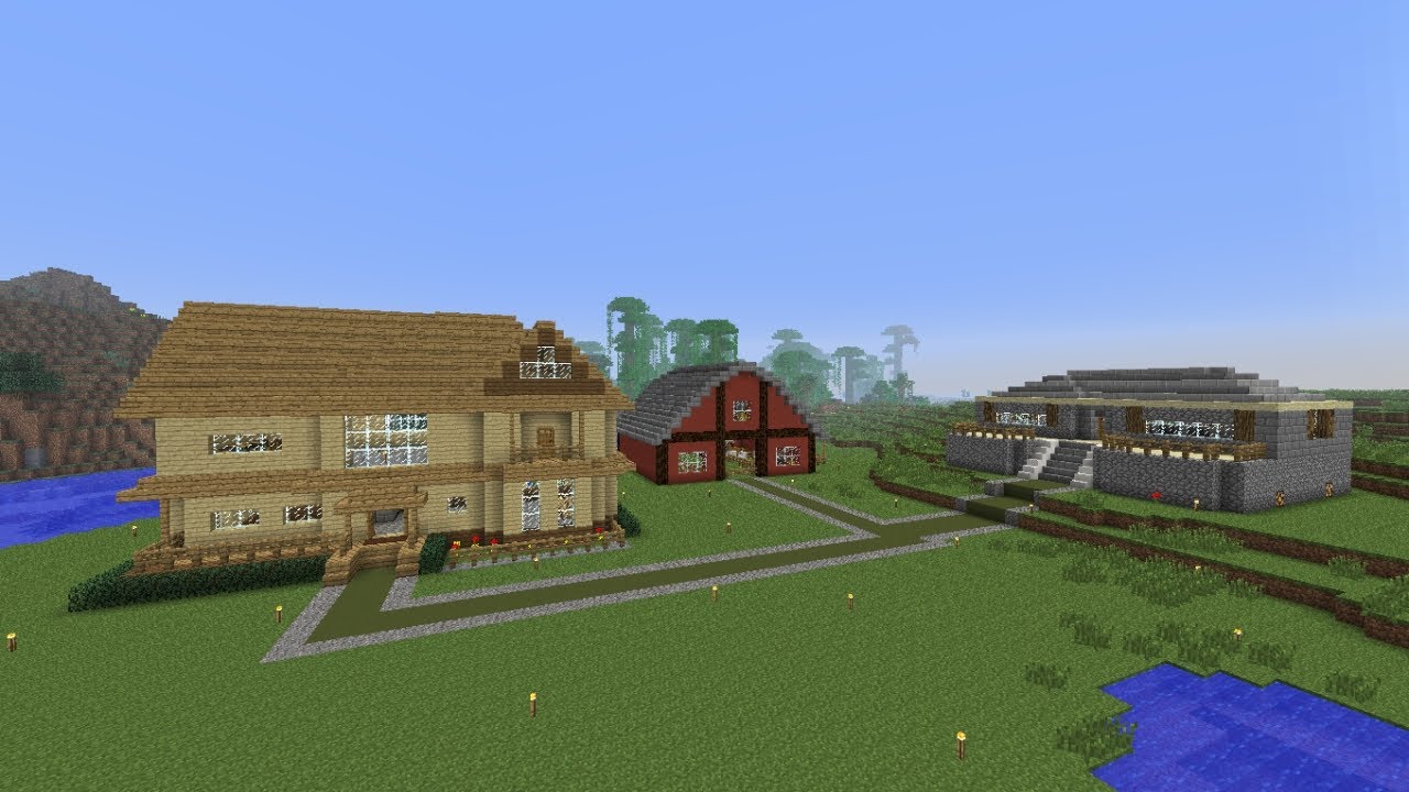 Minecraft Barn House