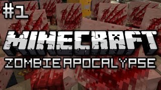 Minecraft: Zombie Apocalypse Part 1 - Saving Rick