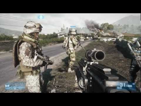 Battlefield 3: Mission 10 - Rock and a Hard Place Gameplay