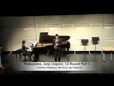 Nakayama, Junji (Japon) 1st Round Part 1