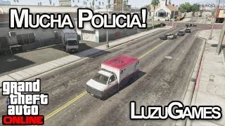 MUCHA POLICIA, MUCHA MUERTE!! GTA V con Willyrex, Vegetta y AlexBY - [LuzuGames]