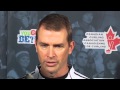 Men's Final Media Scrum - 2012 Capital One Canada Cup