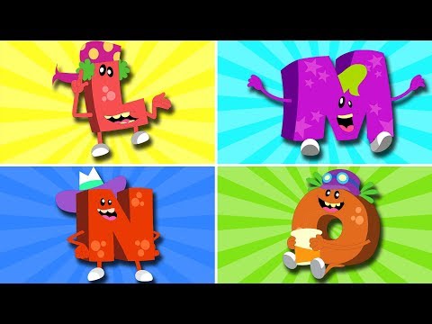 Funny Little Monster Alphabets | Learn ABC | Learning Cartoon for Kids | ABC Monsters Academy