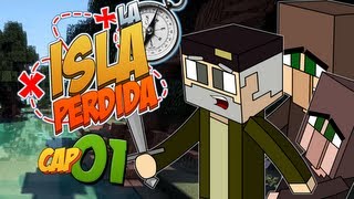 EL NAUFRAGIO! - Episodio 1 | LA ISLA PERDIDA | Minecraft Survival Mods Serie