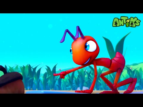 Oddbods Present: Antiks | ICE ICE BABY | Funny Cartoons For Kids