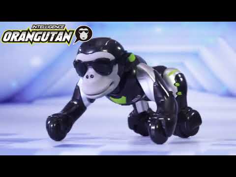 Amuse Toys Intelligence Orangutan Funny Remote Control Robot Simulation Animal 2019