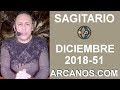 Video Horscopo Semanal SAGITARIO  del 16 al 22 Diciembre 2018 (Semana 2018-51) (Lectura del Tarot)