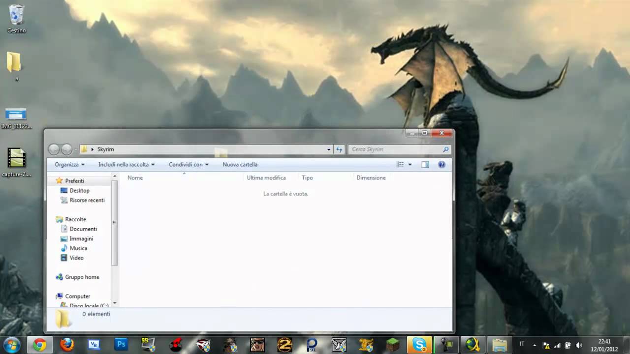 Skyrim - Tutorial - Come scaricare Skyrim craccato full ITA - YouTube