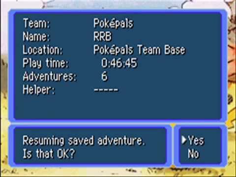 HOW TO PUT WONDER MAIL CODES IN POKEMON MYSTERY DUNGEON RED - YouTube