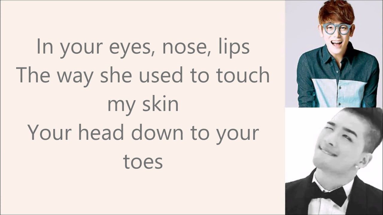 { Eyes Nose Lips } English Cover by Eric Nam lyric video YouTube