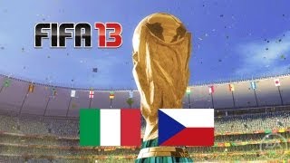 |CP| Český Let's Play FIFA 13 World Cup #19 (Itálie - Česká Republika)