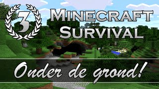 "Onder de grond!" - Minecraft Survival - Aflevering 3