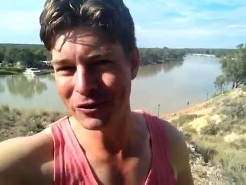 Farmer Dave talks Big Brother atop the Murray River Cliffs