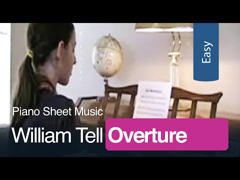 Free Sheet Music | Overture to William Tell for Easy Piano - YouTube