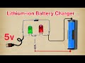 Lithium-ion Battery Charger  5v to 3.7v Conveter  Lithium Battery Charger Circuit