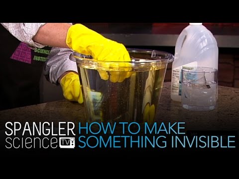 'How To Make Something Invisible - Cool Science Experiment' on ViewPure