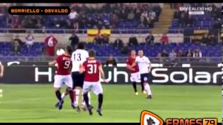 AS Roma - Borriello e Osvaldo