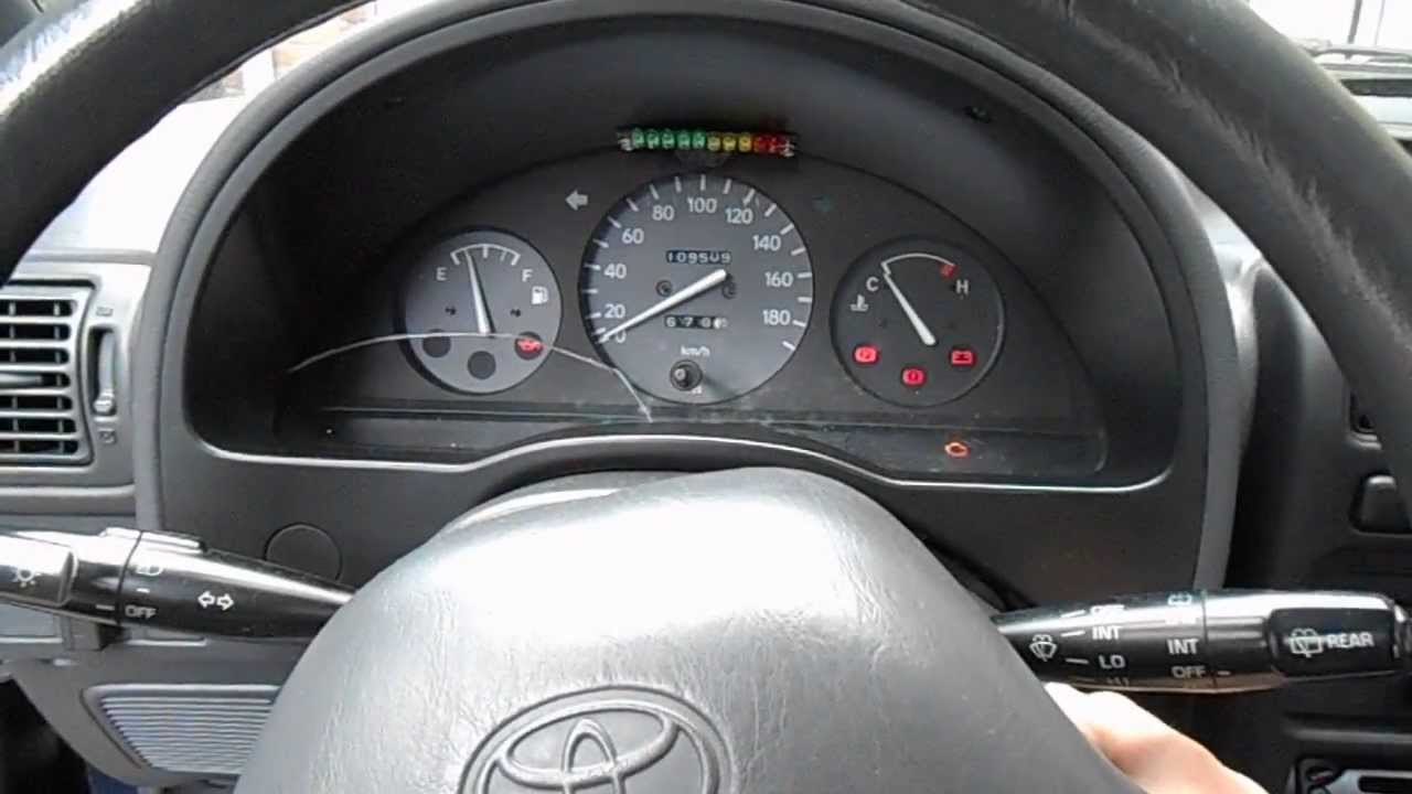 How To Wire The Speedo Interior Ice Uk Starlet Owners