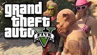 GTA 5 Online Skits - Cops and Robbers! #4 - Breaking Bad! (GTA V Funny Skits)