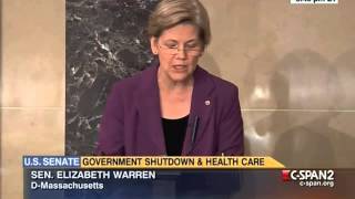 Sen. Warren on Republicans' Shutdown Threats