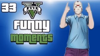 GTA 5 Online Funny Moments Ep. 33 (Gate Launch Glitch, Vanoss Troll, Ragdoll Glitch)