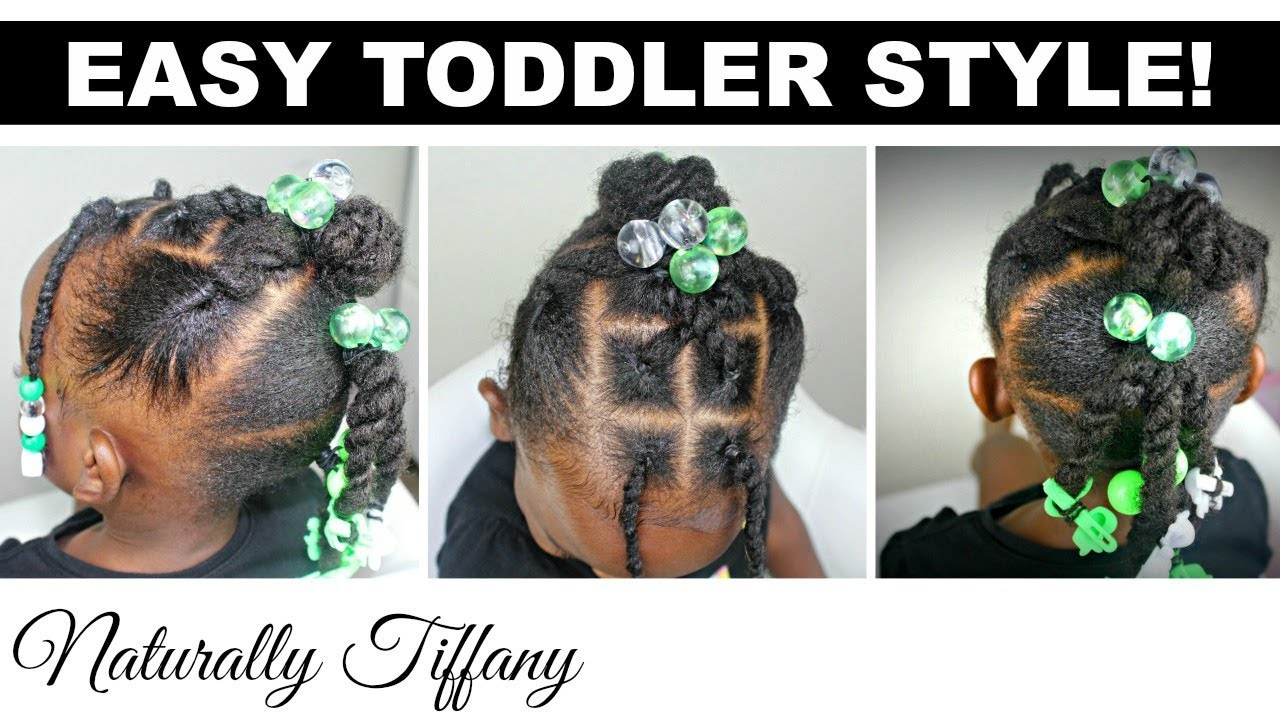 Quick Easy Toddler Style Type 4 Hair Kids Natural Hair Care