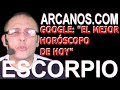 Video Horóscopo Semanal ESCORPIO  del 27 Diciembre 2020 al 2 Enero 2021 (Semana 2020-53) (Lectura del Tarot)