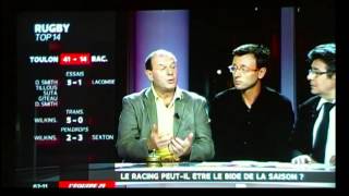 Rugby Top 14 RC Toulon vs Racing Metro 92 Résumé Match Equipe 21 Live TV Sports 2013