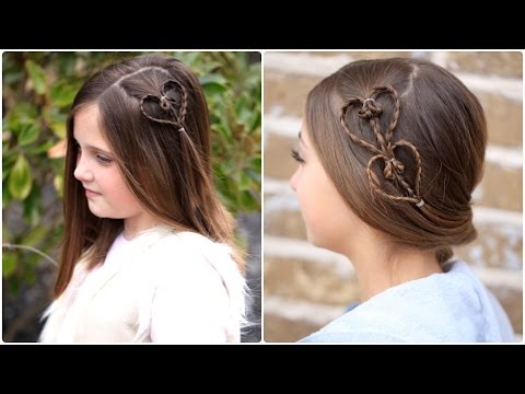 Причёска сердечко на короткие волосы Причёска сердечко на короткие волосы