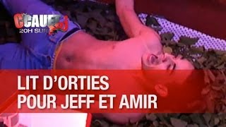 Jeff et Amir se font défoncer le dos avec des orties !  - C'Cauet sur NRJ