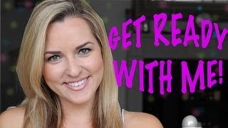 ♥ Get Ready With Me! ♥ איפור + שיער ♥