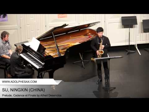 Dinant 2014 SU Ningxin Prelude, Cadence et Finale by Alfred Desenclos 